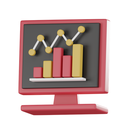 Analyse en ligne  3D Icon