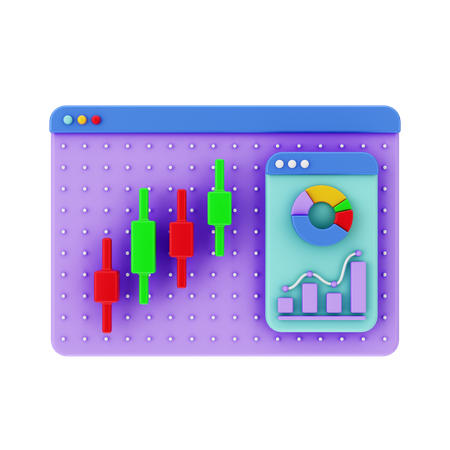 Analyse en ligne  3D Icon