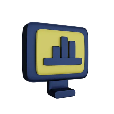 Analyse en ligne  3D Icon