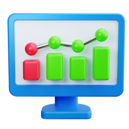 Analyse en ligne  3D Icon