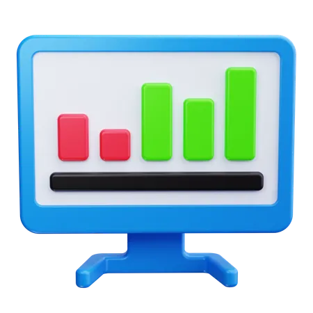 Analyse en ligne  3D Icon