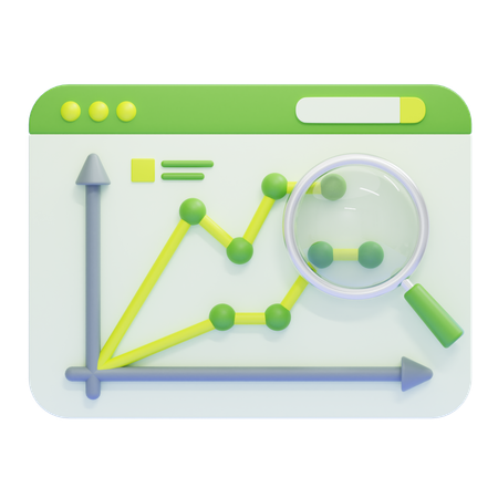 Analyse en ligne  3D Icon