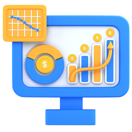 Analyse en ligne  3D Icon