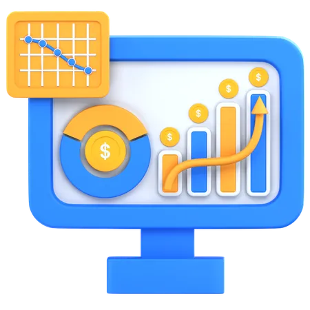 Analyse en ligne  3D Icon