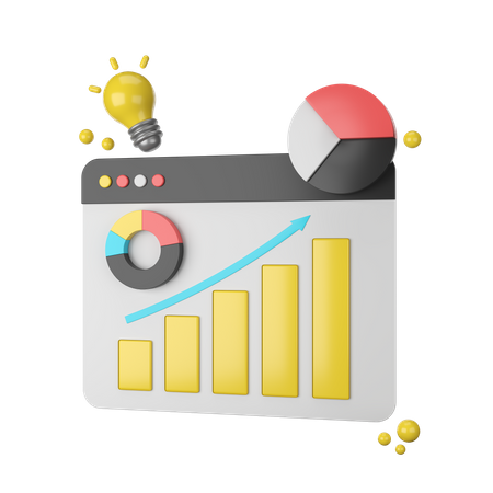 Analyse en ligne  3D Icon