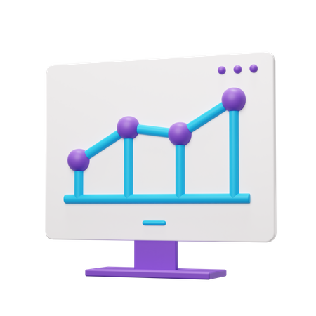 Analyse en ligne  3D Illustration