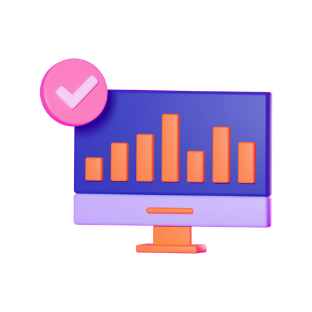 Analyse en ligne  3D Icon