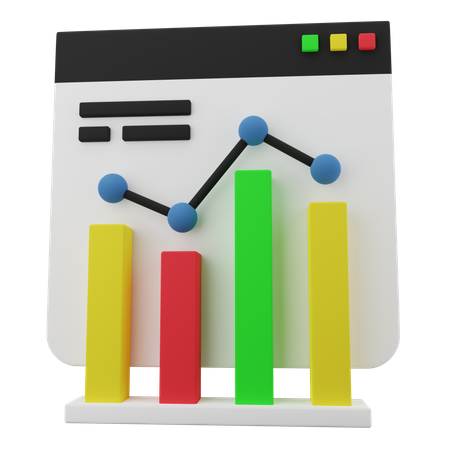 Analyse en ligne  3D Icon