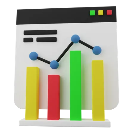 Analyse en ligne  3D Icon