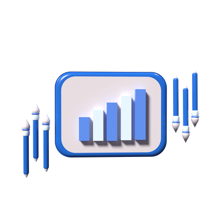 Analyse en ligne  3D Icon