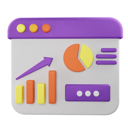 Analyse en ligne  3D Icon