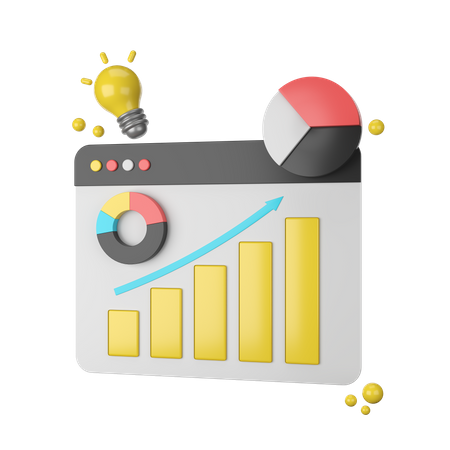 Analyse en ligne  3D Icon