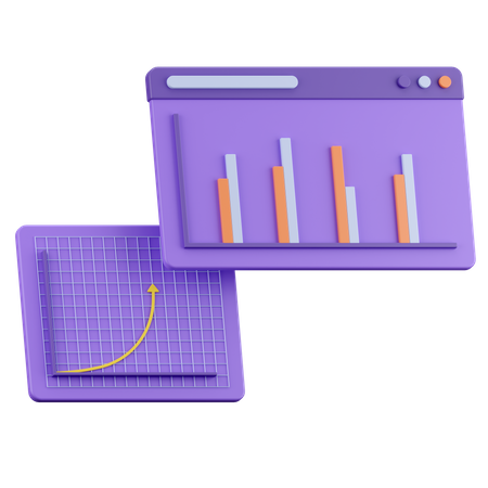 Analyse en ligne  3D Icon