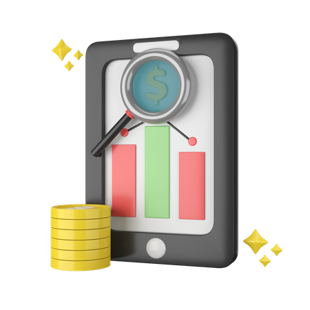 Analyse en ligne  3D Icon