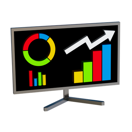 Analyse en ligne  3D Icon