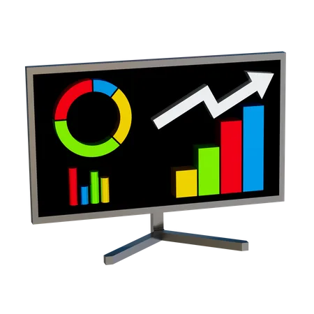 Analyse en ligne  3D Icon