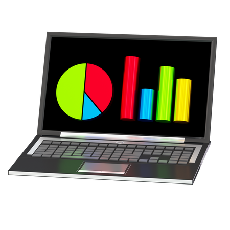 Analyse en ligne  3D Icon