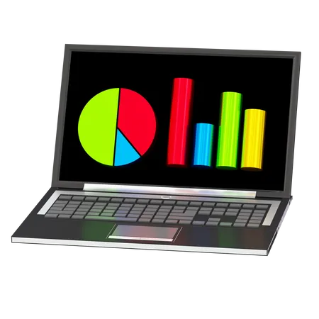 Analyse en ligne  3D Icon