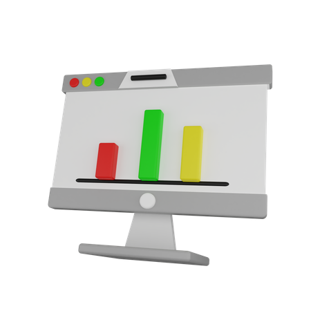 Analyse en ligne  3D Icon