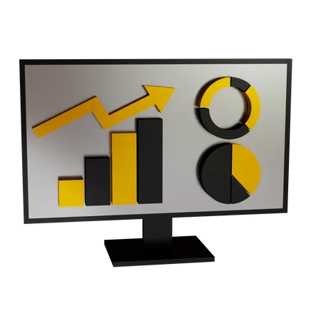 Analyse en ligne  3D Icon