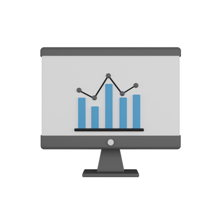 Analyse en ligne  3D Icon