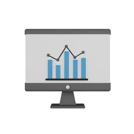 Analyse en ligne  3D Icon