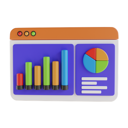 Analyse en ligne  3D Icon