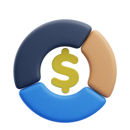 Analyse financière  3D Icon