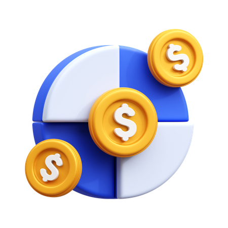 Analyse financière  3D Icon