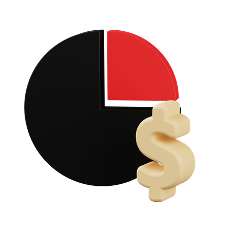 Analyse financière  3D Icon