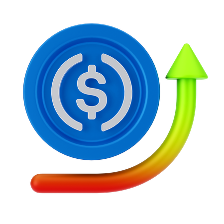 Analyse financière  3D Icon