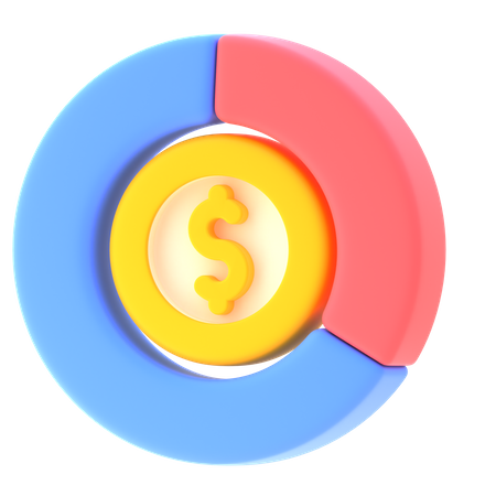 Analyse financière  3D Icon