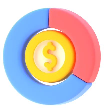 Analyse financière  3D Icon