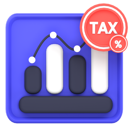 Analyse fiscale  3D Icon