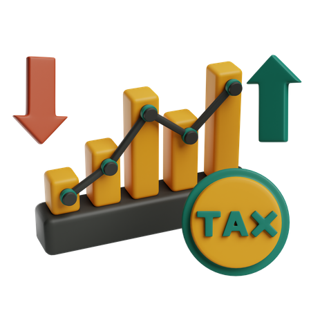 Analyste fiscal  3D Icon