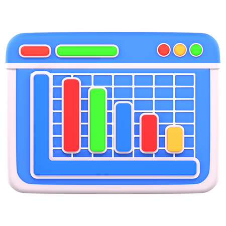 Analysediagramm  3D Icon