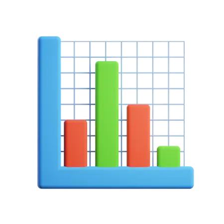 Analysediagramm  3D Illustration