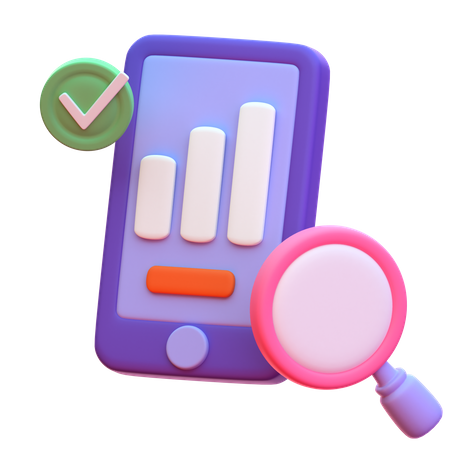 Analysediagramm  3D Icon