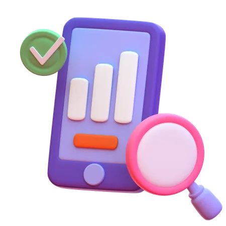 Analysediagramm  3D Icon