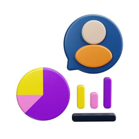 Analyse des RH  3D Icon