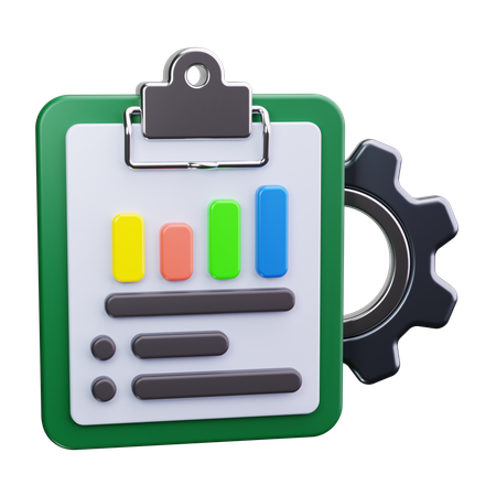 Analysemanagement  3D Icon