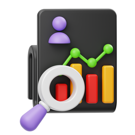 Analyse marketing  3D Icon