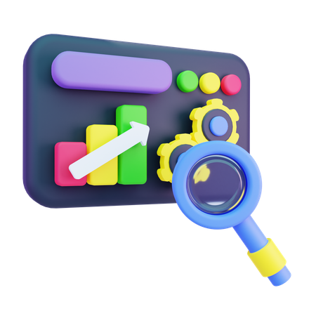 Analyse marketing  3D Icon