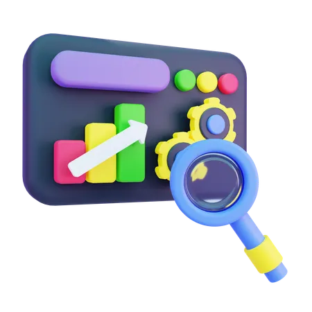 Analyse marketing  3D Icon