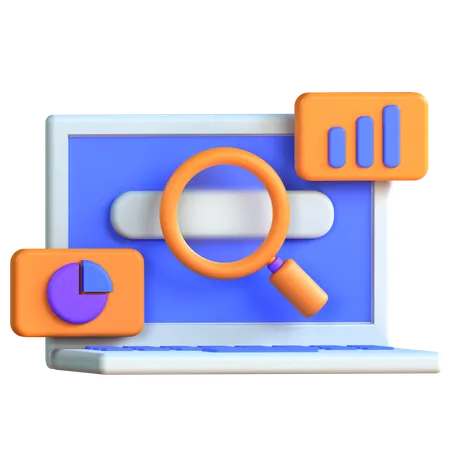 Analyse marketing  3D Icon