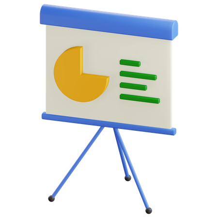 Analysepräsentation  3D Icon
