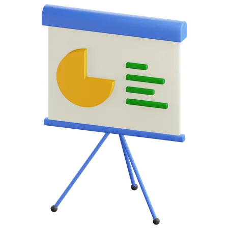 Analysepräsentation  3D Icon