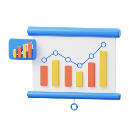 Analysepräsentation  3D Icon