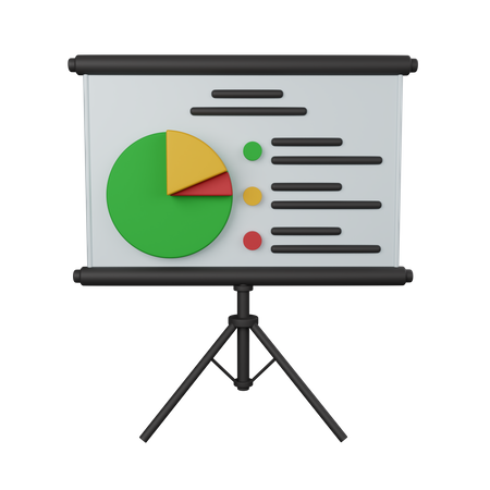 Analysepräsentation  3D Icon