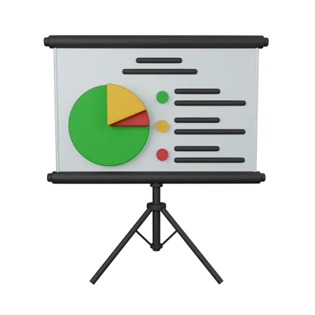 Analysepräsentation  3D Icon